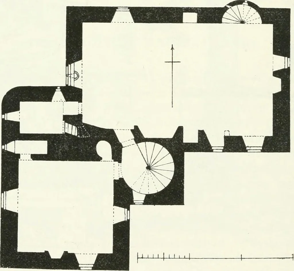 An illustration from The castellated and domestic architecture of Scotland, from the twelfth to the eighteenth century, 1887, leaf 585