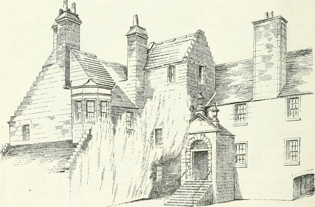 An illustration from The castellated and domestic architecture of Scotland, from the twelfth to the eighteenth century, 1887, leaf 587