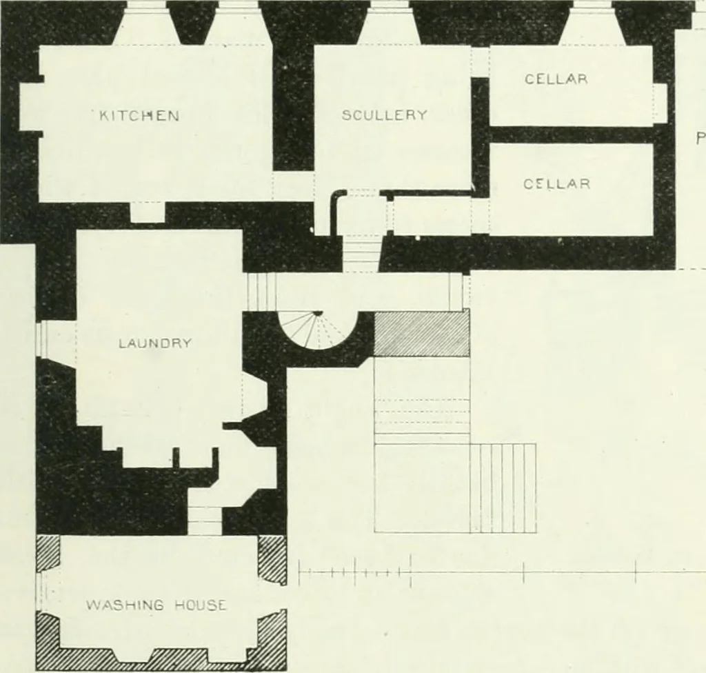 An illustration from The castellated and domestic architecture of Scotland, from the twelfth to the eighteenth century, 1887, leaf 588