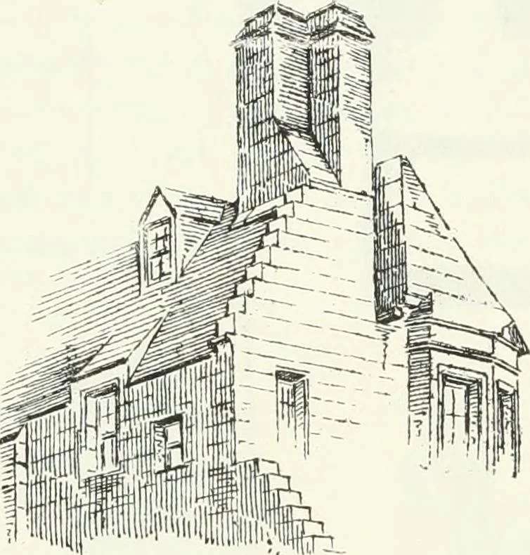 An illustration from The castellated and domestic architecture of Scotland, from the twelfth to the eighteenth century, 1887, leaf 589