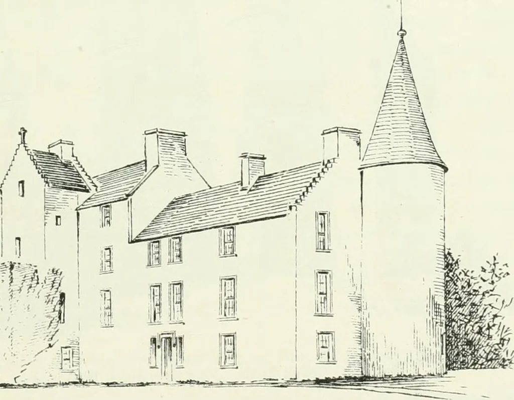 An illustration from The castellated and domestic architecture of Scotland, from the twelfth to the eighteenth century, 1887, leaf 590