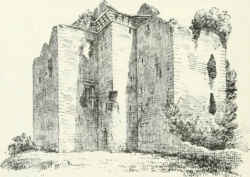 An illustration from The castellated and domestic architecture of Scotland, from the twelfth to the eighteenth century, 1887, leaf 591