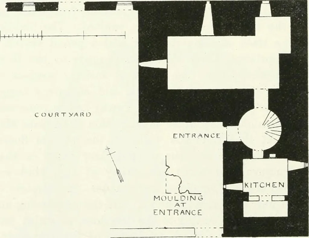 An illustration from The castellated and domestic architecture of Scotland, from the twelfth to the eighteenth century, 1887, leaf 593