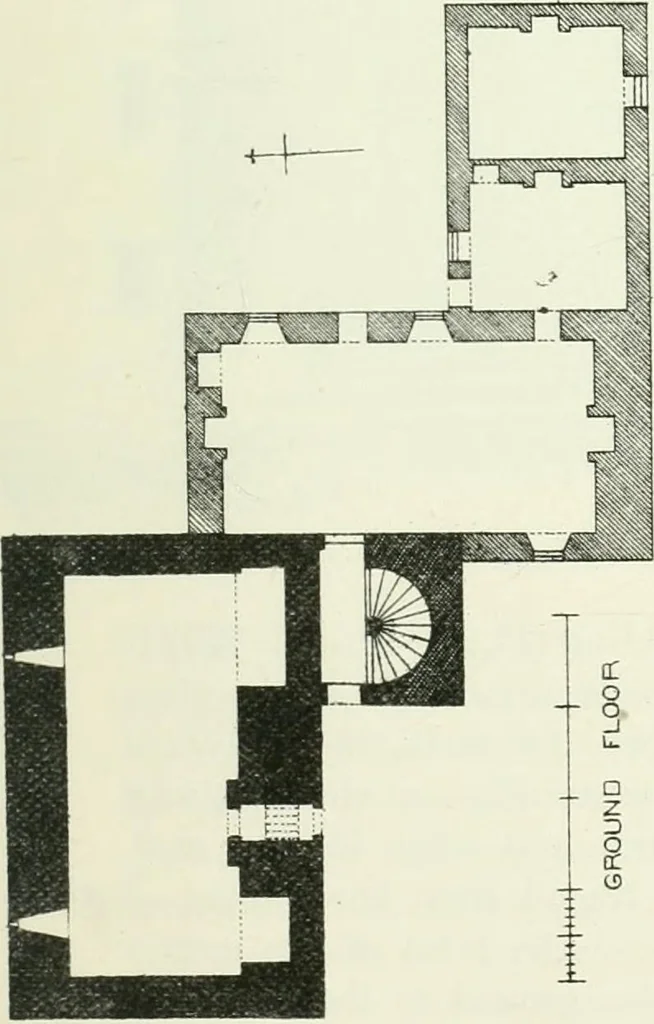 An illustration from The castellated and domestic architecture of Scotland, from the twelfth to the eighteenth century, 1887, leaf 596