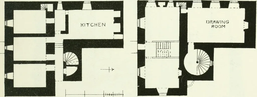 An illustration from The castellated and domestic architecture of Scotland, from the twelfth to the eighteenth century, 1887, leaf 602