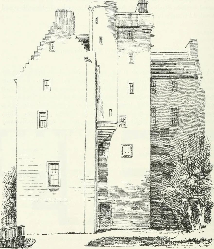 An illustration from The castellated and domestic architecture of Scotland, from the twelfth to the eighteenth century, 1887, leaf 603