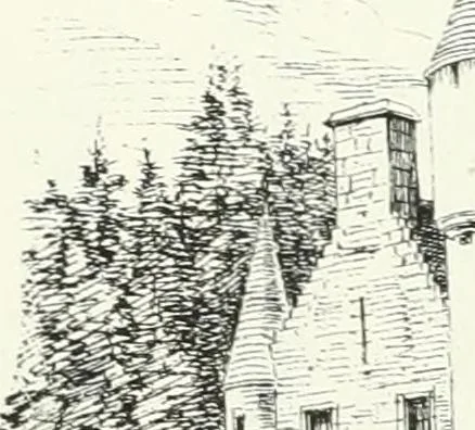 An illustration from The castellated and domestic architecture of Scotland, from the twelfth to the eighteenth century, 1887, leaf 605