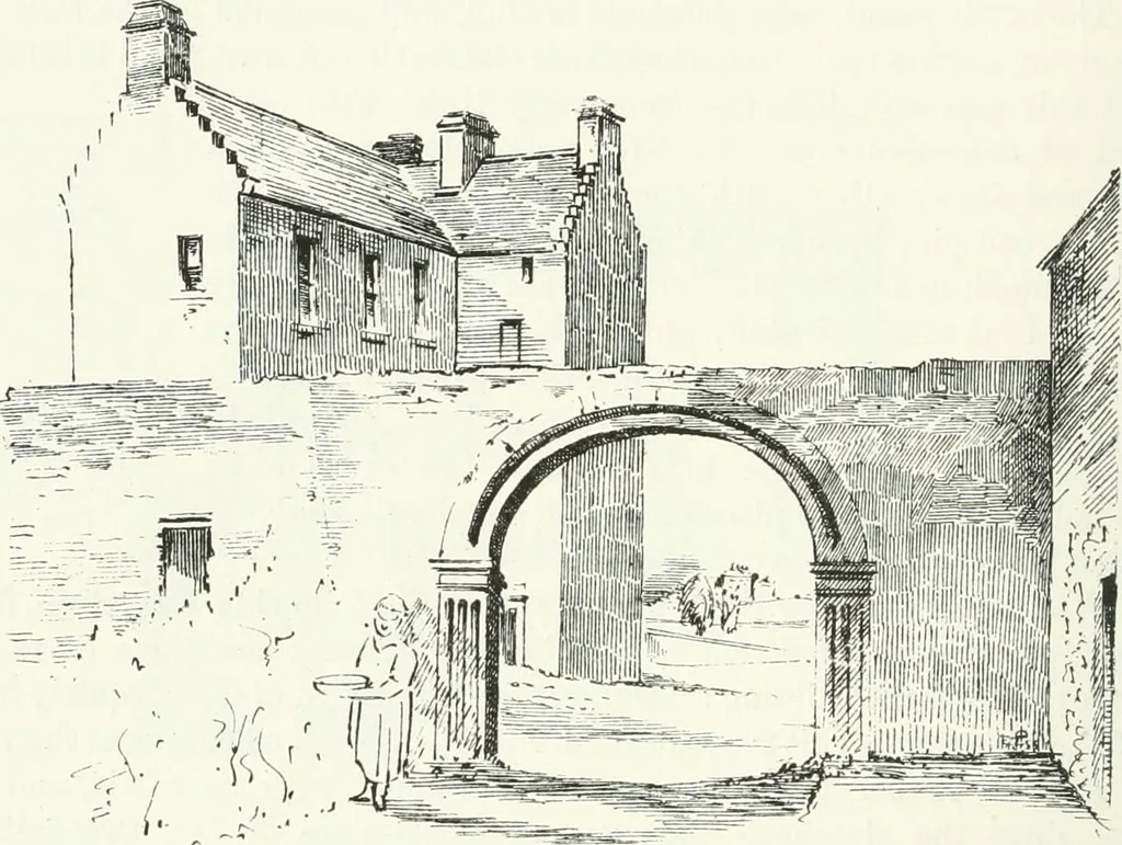 An illustration from The castellated and domestic architecture of Scotland, from the twelfth to the eighteenth century, 1887, leaf 609