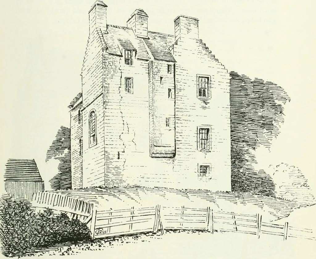 An illustration from The castellated and domestic architecture of Scotland, from the twelfth to the eighteenth century, 1887, leaf 610