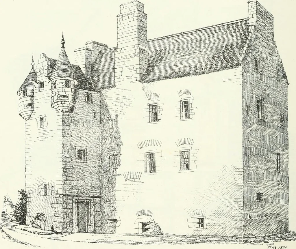 An illustration from The castellated and domestic architecture of Scotland, from the twelfth to the eighteenth century, 1887, leaf 611