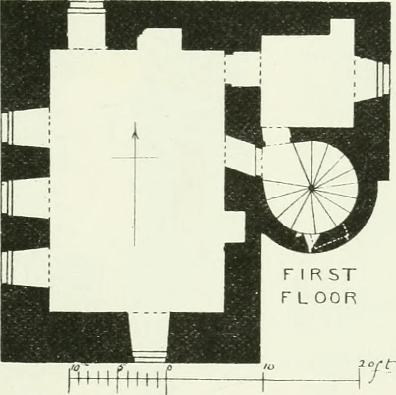 An illustration from The castellated and domestic architecture of Scotland, from the twelfth to the eighteenth century, 1887, leaf 612