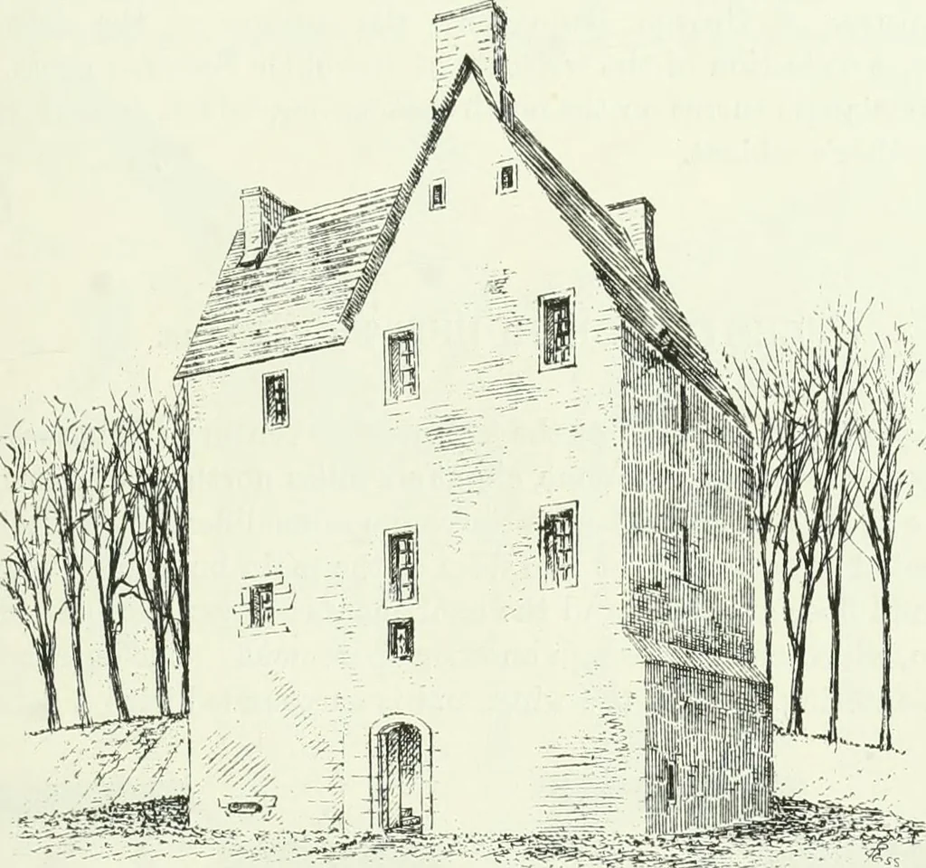 An illustration from The castellated and domestic architecture of Scotland, from the twelfth to the eighteenth century, 1887, leaf 614