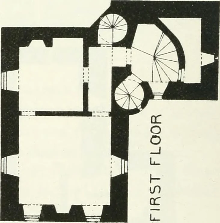 An illustration from The castellated and domestic architecture of Scotland, from the twelfth to the eighteenth century, 1887, leaf 615