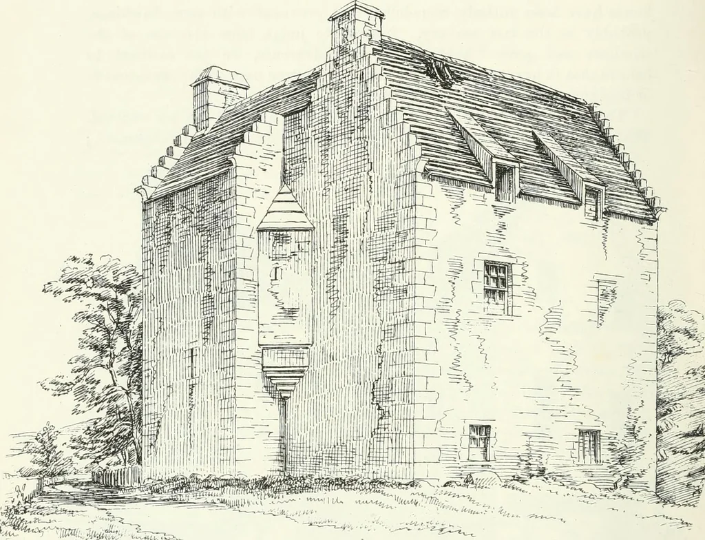 An illustration from The castellated and domestic architecture of Scotland, from the twelfth to the eighteenth century, 1887, leaf 617