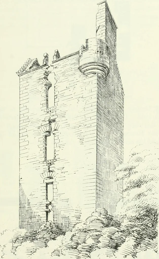 An illustration from The castellated and domestic architecture of Scotland, from the twelfth to the eighteenth century, 1887, leaf 618