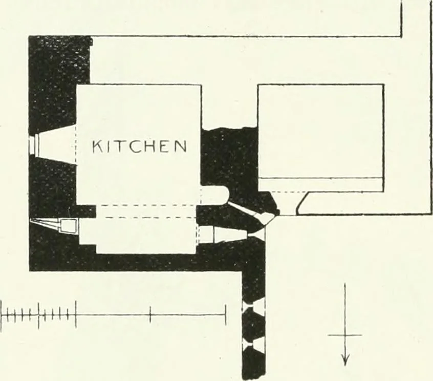 An illustration from The castellated and domestic architecture of Scotland, from the twelfth to the eighteenth century, 1887, leaf 619
