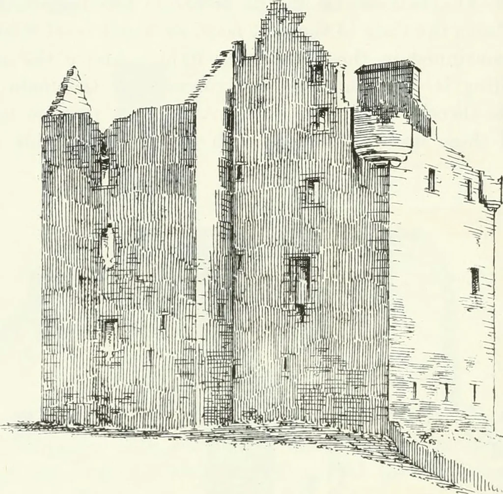 An illustration from The castellated and domestic architecture of Scotland, from the twelfth to the eighteenth century, 1887, leaf 621