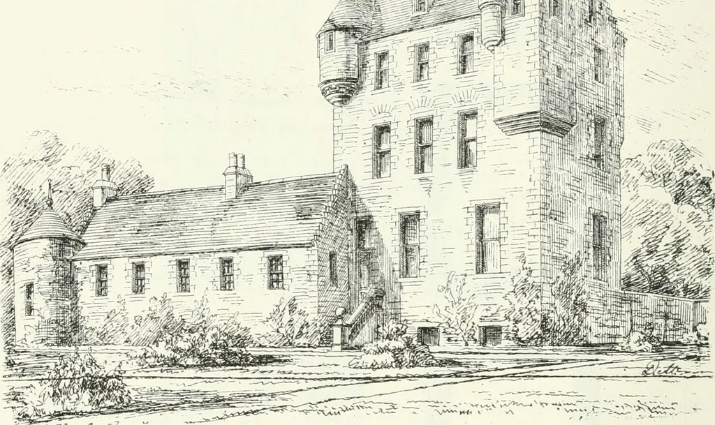 An illustration from The castellated and domestic architecture of Scotland, from the twelfth to the eighteenth century, 1887, leaf 623