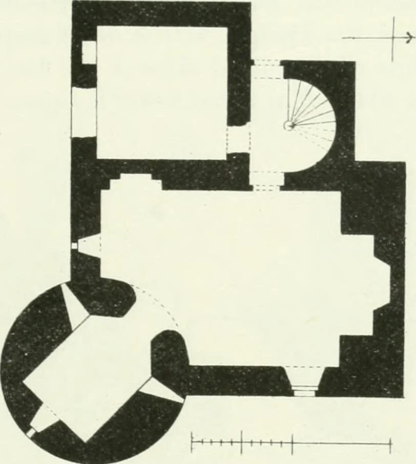 An illustration from The castellated and domestic architecture of Scotland, from the twelfth to the eighteenth century, 1887, leaf 626