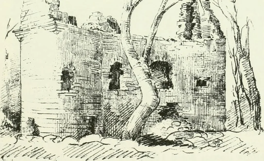 An illustration from The castellated and domestic architecture of Scotland, from the twelfth to the eighteenth century, 1887, leaf 626