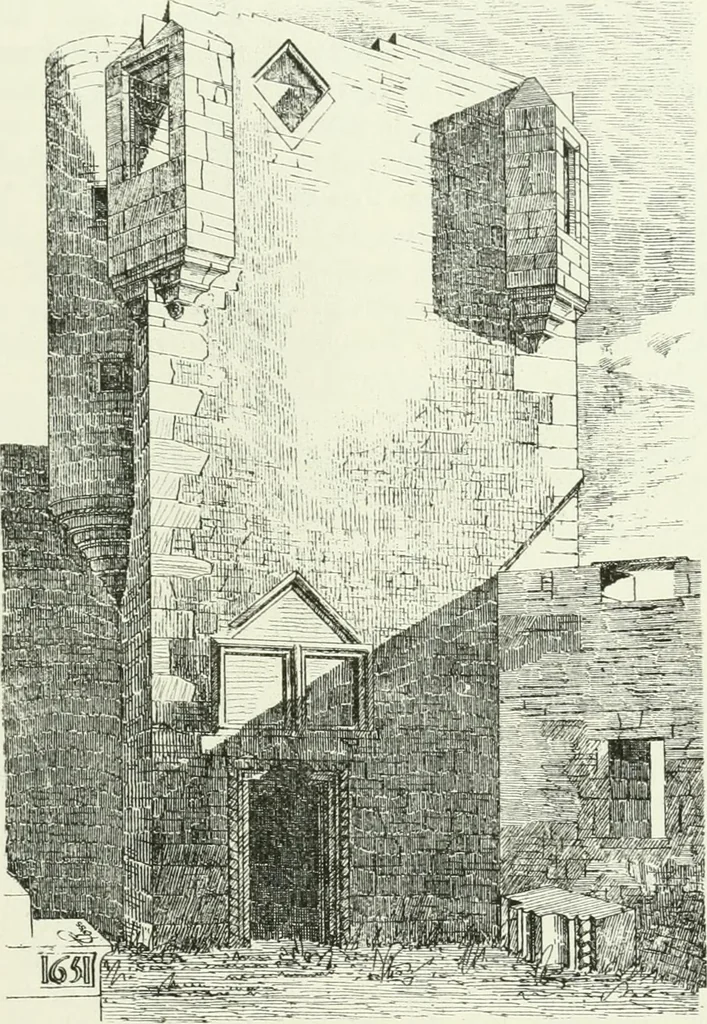 An illustration from The castellated and domestic architecture of Scotland, from the twelfth to the eighteenth century, 1887, leaf 628