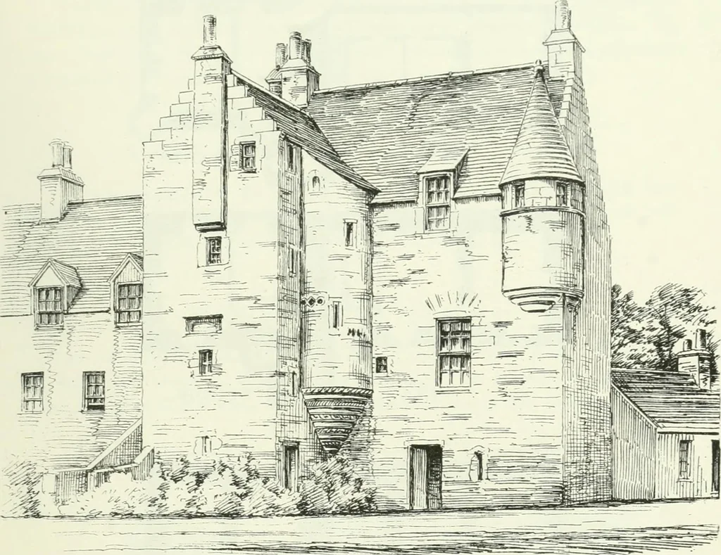 An illustration from The castellated and domestic architecture of Scotland, from the twelfth to the eighteenth century, 1887, leaf 630