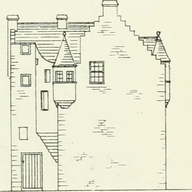 An illustration from The castellated and domestic architecture of Scotland, from the twelfth to the eighteenth century, 1887, leaf 630