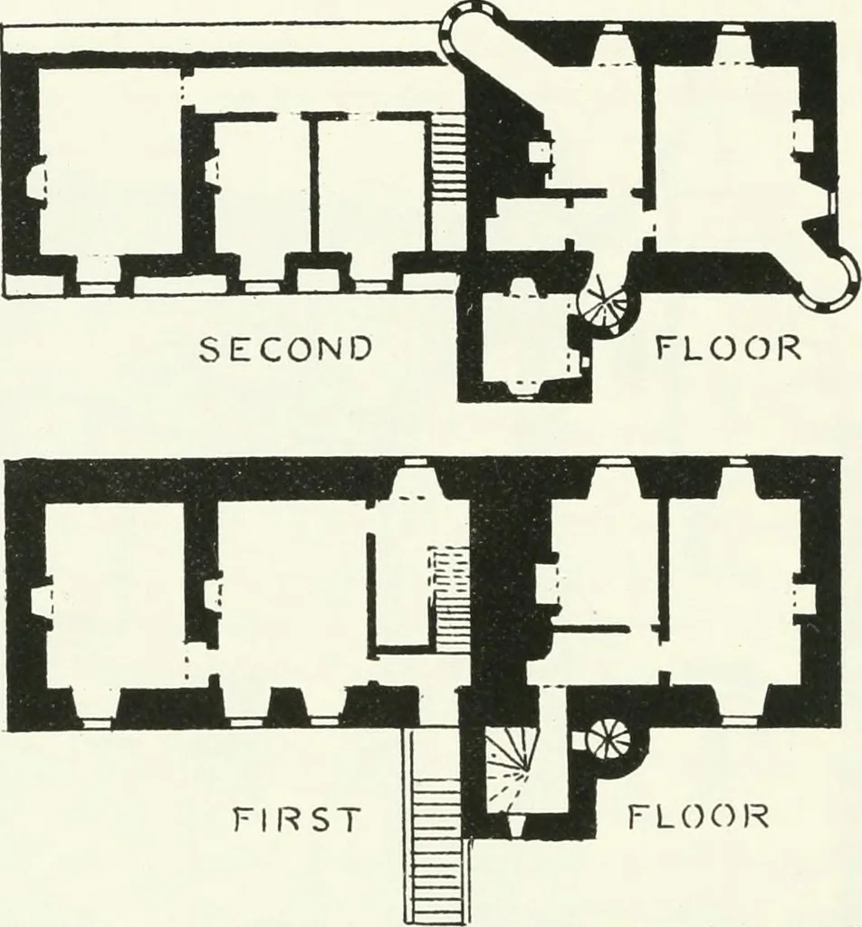 An illustration from The castellated and domestic architecture of Scotland, from the twelfth to the eighteenth century, 1887, leaf 631