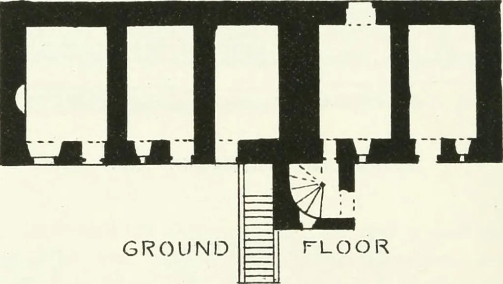 An illustration from The castellated and domestic architecture of Scotland, from the twelfth to the eighteenth century, 1887, leaf 631