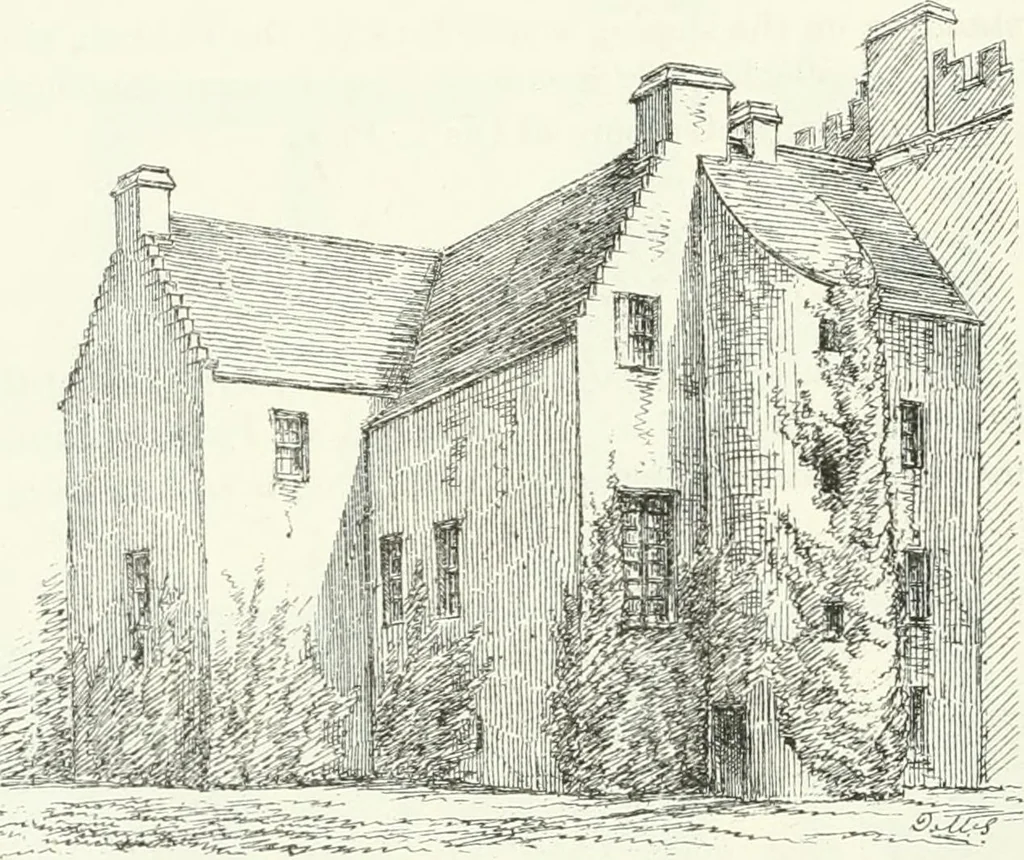 An illustration from The castellated and domestic architecture of Scotland, from the twelfth to the eighteenth century, 1887, leaf 633
