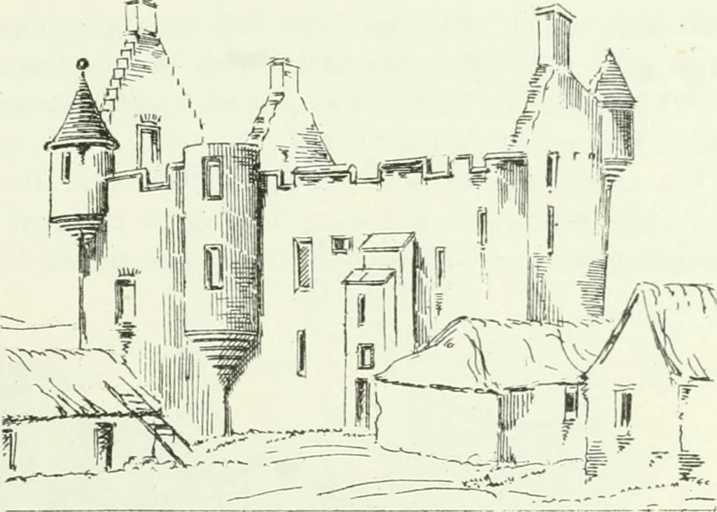 An illustration from The castellated and domestic architecture of Scotland, from the twelfth to the eighteenth century, 1887, leaf 634