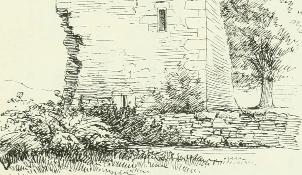 An illustration from The castellated and domestic architecture of Scotland, from the twelfth to the eighteenth century, 1887, leaf 634