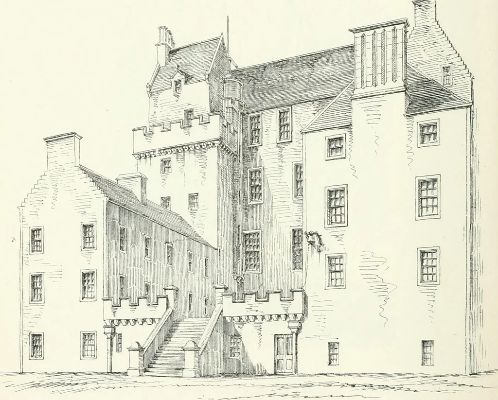 An illustration from The castellated and domestic architecture of Scotland, from the twelfth to the eighteenth century, 1887, leaf 635