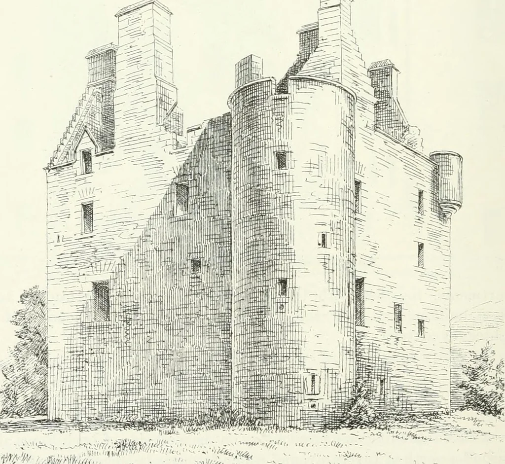An illustration from The castellated and domestic architecture of Scotland, from the twelfth to the eighteenth century, 1887, leaf 637