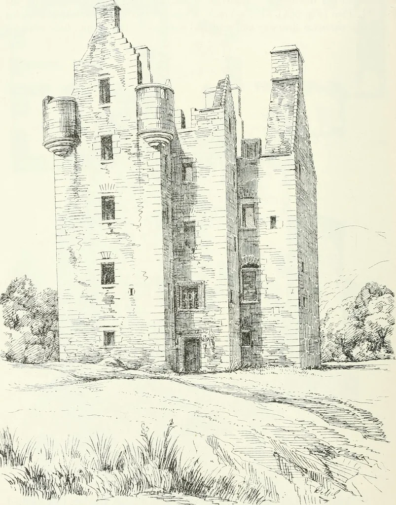 An illustration from The castellated and domestic architecture of Scotland, from the twelfth to the eighteenth century, 1887, leaf 639