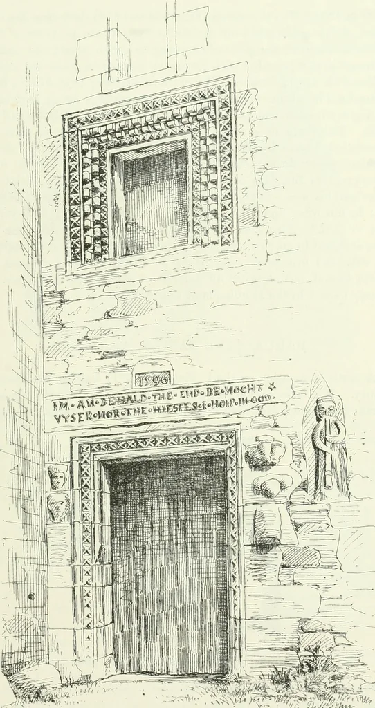 An illustration from The castellated and domestic architecture of Scotland, from the twelfth to the eighteenth century, 1887, leaf 640