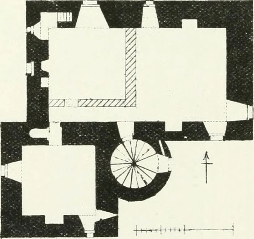 An illustration from The castellated and domestic architecture of Scotland, from the twelfth to the eighteenth century, 1887, leaf 641