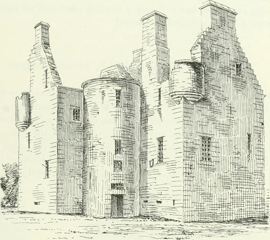 An illustration from The castellated and domestic architecture of Scotland, from the twelfth to the eighteenth century, 1887, leaf 642