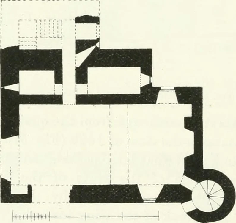 An illustration from The castellated and domestic architecture of Scotland, from the twelfth to the eighteenth century, 1887, leaf 643