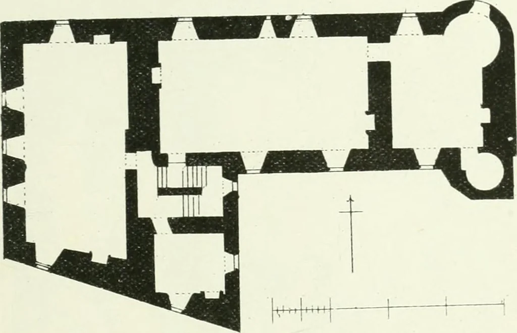 An illustration from The castellated and domestic architecture of Scotland, from the twelfth to the eighteenth century, 1887, leaf 646