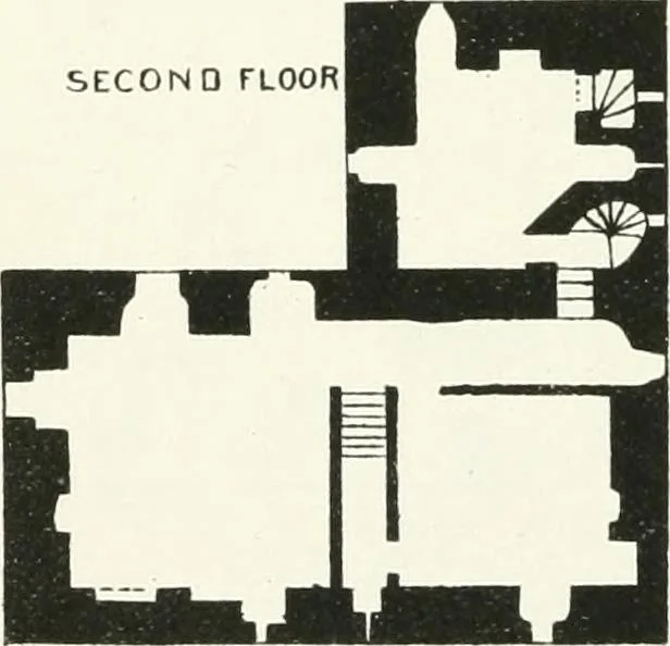 An illustration from The castellated and domestic architecture of Scotland, from the twelfth to the eighteenth century, 1887, leaf 653