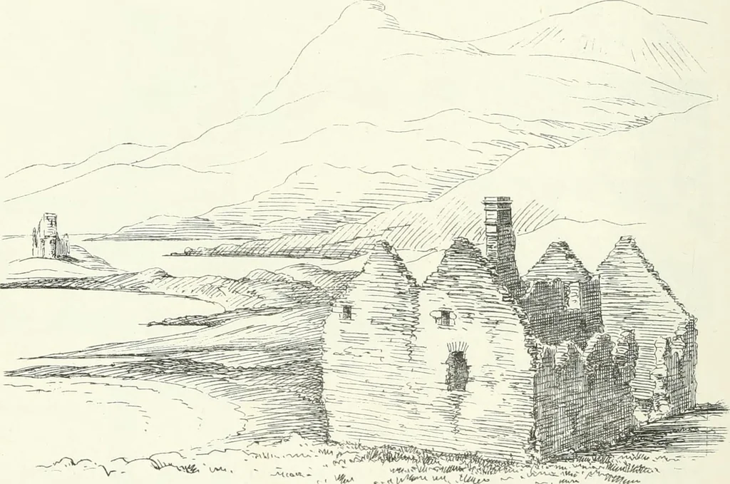 An illustration from The castellated and domestic architecture of Scotland, from the twelfth to the eighteenth century, 1887, leaf 655