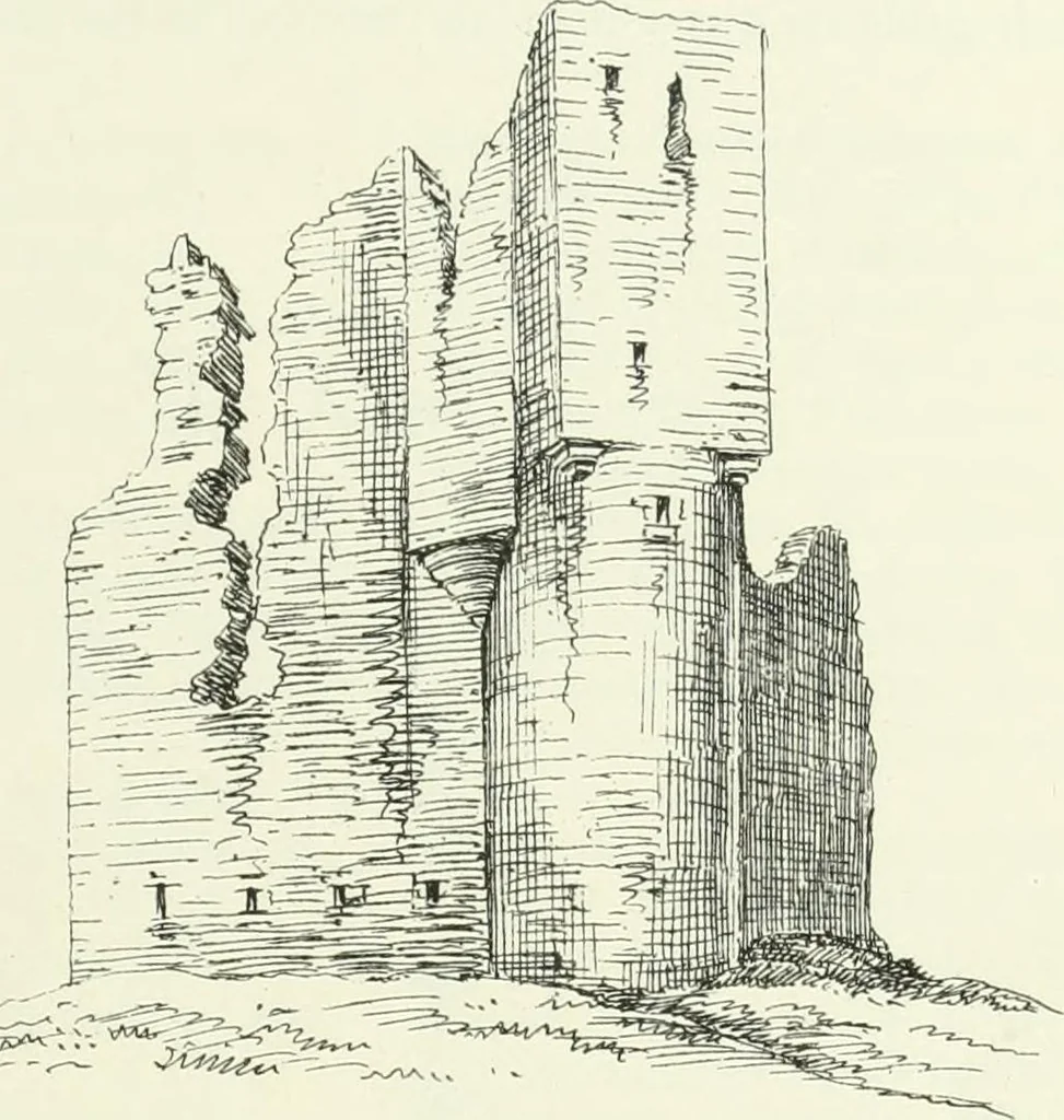 An illustration from The castellated and domestic architecture of Scotland, from the twelfth to the eighteenth century, 1887, leaf 656