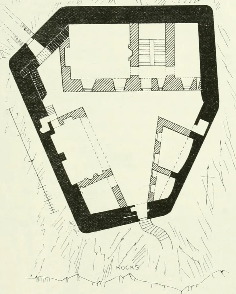 An illustration from The castellated and domestic architecture of Scotland, from the twelfth to the eighteenth century, 1887, leaf 66