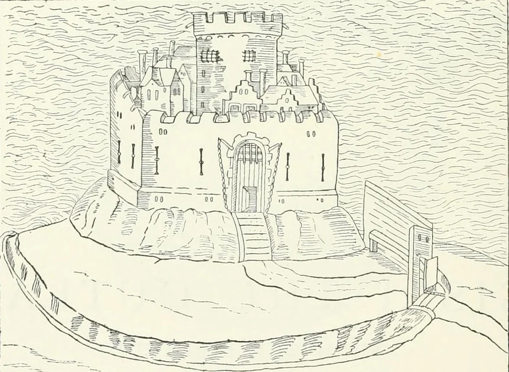 An illustration from The castellated and domestic architecture of Scotland, from the twelfth to the eighteenth century, 1887, leaf 681