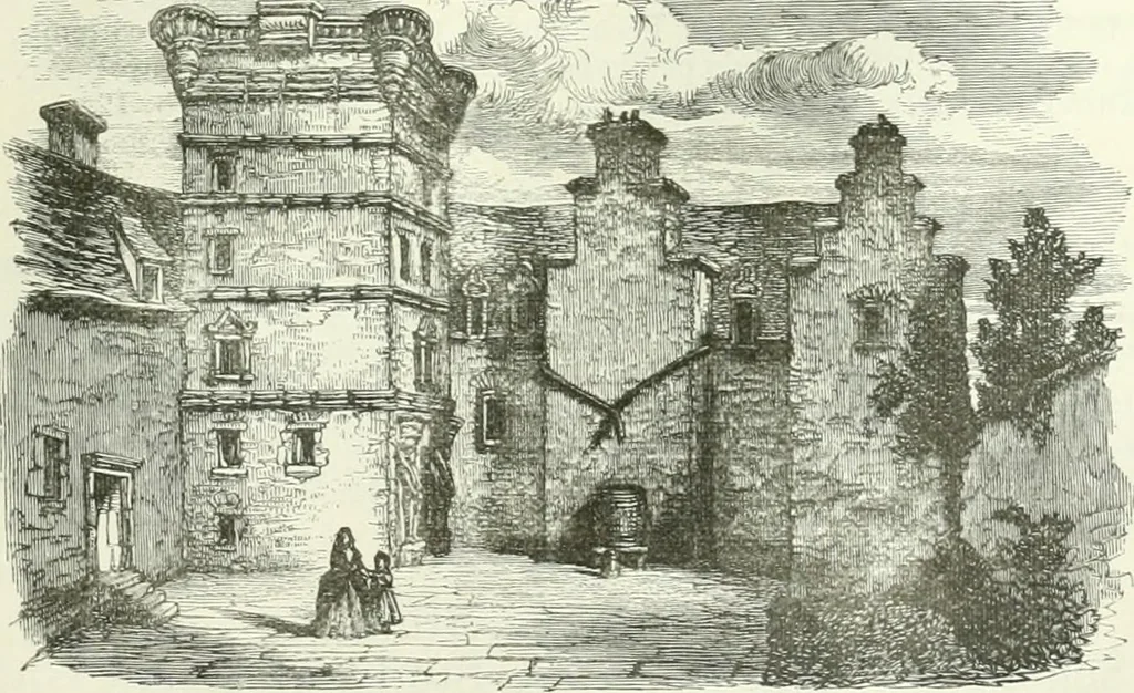 An illustration from The castellated and domestic architecture of Scotland, from the twelfth to the eighteenth century, 1887, leaf 684