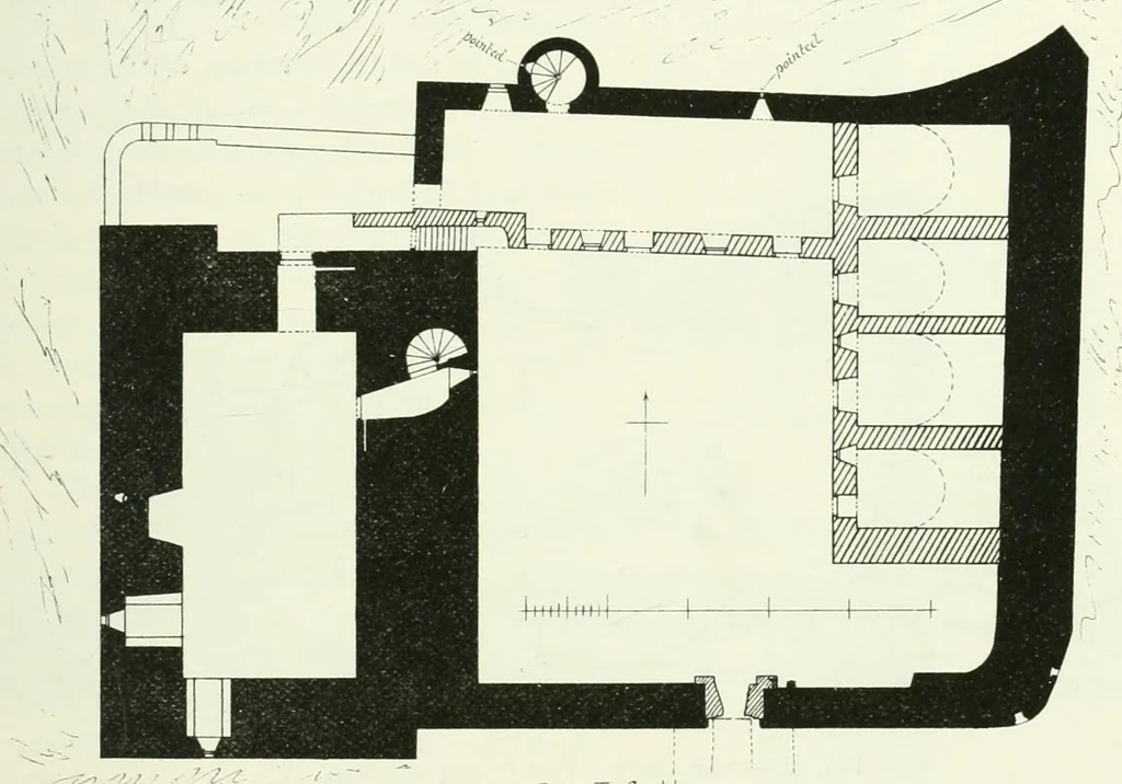 An illustration from The castellated and domestic architecture of Scotland, from the twelfth to the eighteenth century, 1887, leaf 70