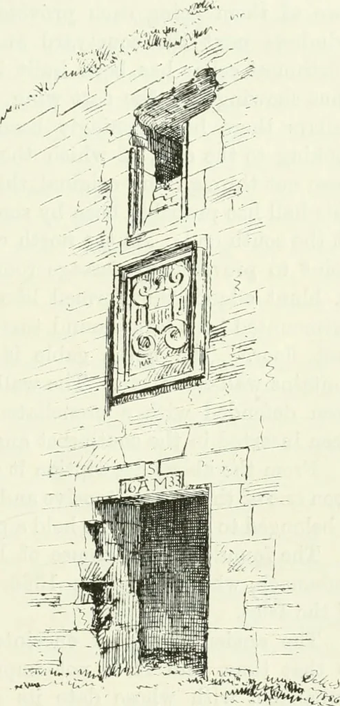 An illustration from The castellated and domestic architecture of Scotland, from the twelfth to the eighteenth century, 1887, leaf 72