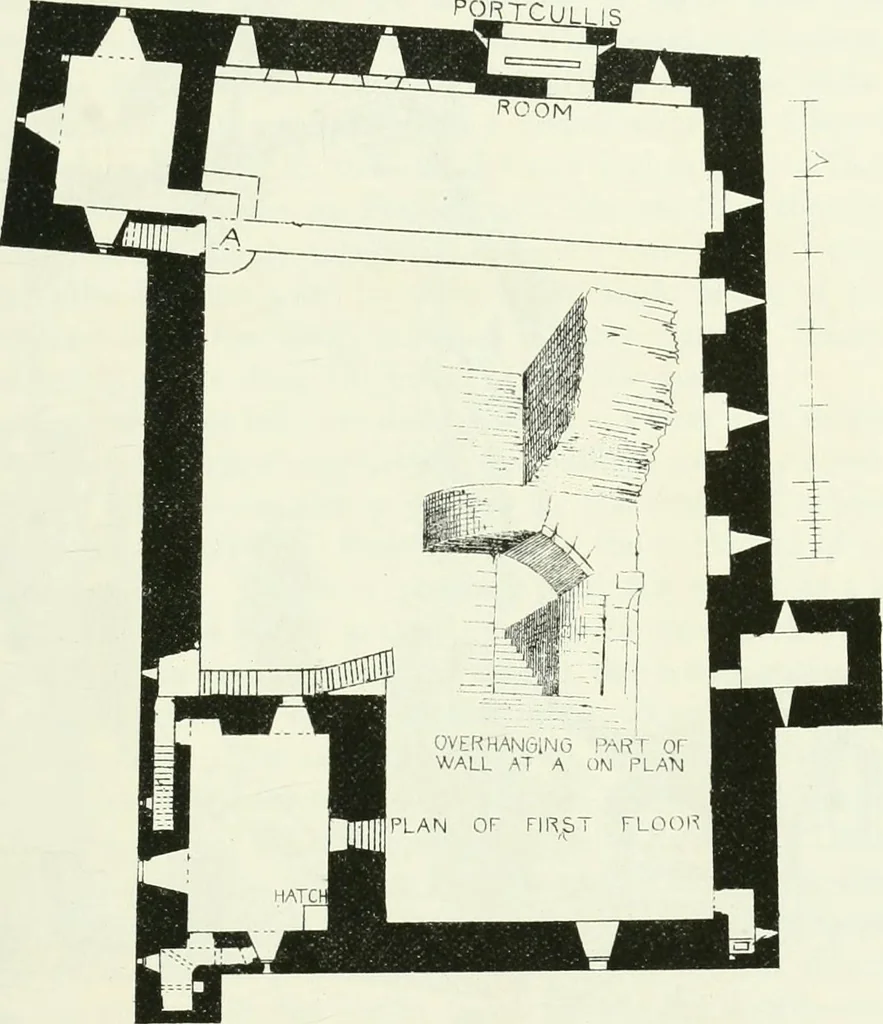 An illustration from The castellated and domestic architecture of Scotland, from the twelfth to the eighteenth century, 1887, leaf 88