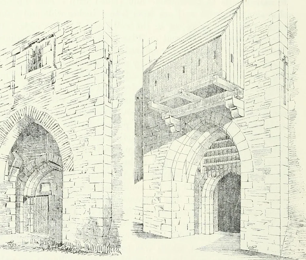 An illustration from The castellated and domestic architecture of Scotland, from the twelfth to the eighteenth century, 1887, leaf 91